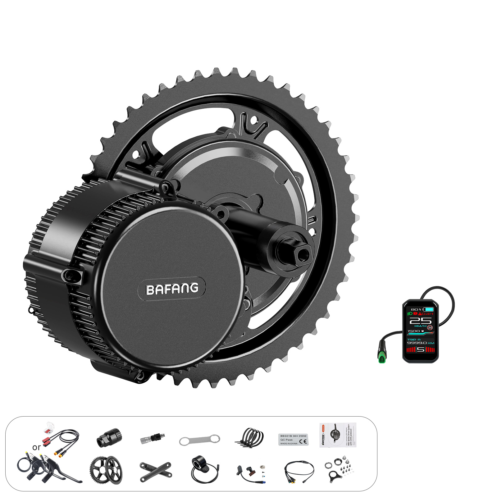 Bafang 750W 48V Mid Drive Moto - đánh giá và giá Bafang Bbs02B 48V 750W Mid Drive Kit