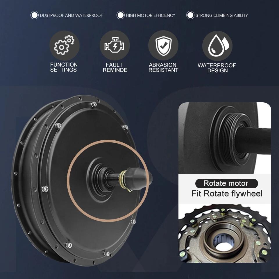 MTX39 48V52V 2000W Electric Bi - đánh giá và giá 72V 5000W Hub Motor Kit
