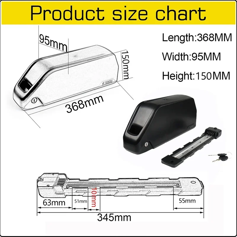 36v 48v 52v Electric bicycle c - đánh giá và giá Electric Bicycle Battery 72V 30Ah