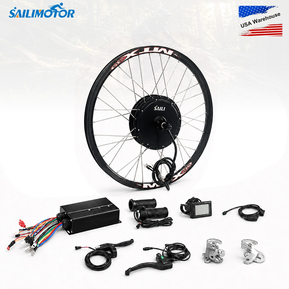 Bộ chuyển đổi xe đạp điện Sail - đánh giá và giá Ebike Conversion Kit 72V 3000W