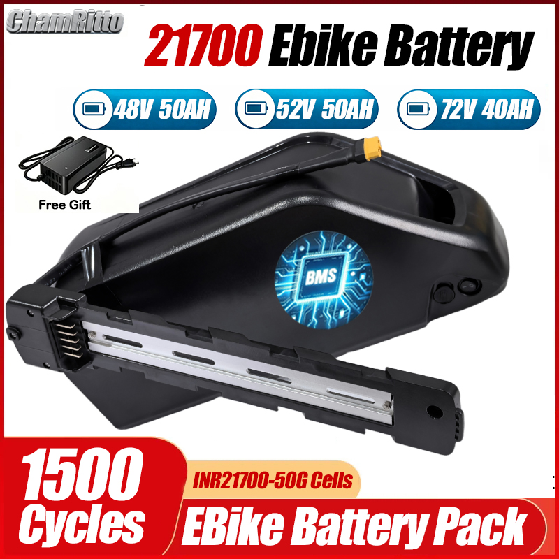 Electric bicycle Polly DownTub - đánh giá và giá Electric Bicycle Battery 72V 30Ah