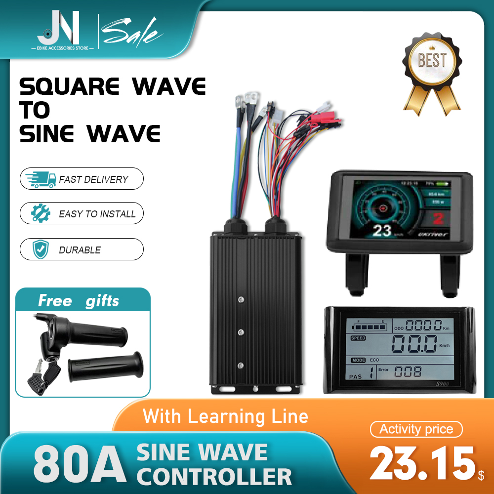 Electric Bike 3Mode Sine Wave  - đánh giá và giá 72V 5000W Hub Motor Kit