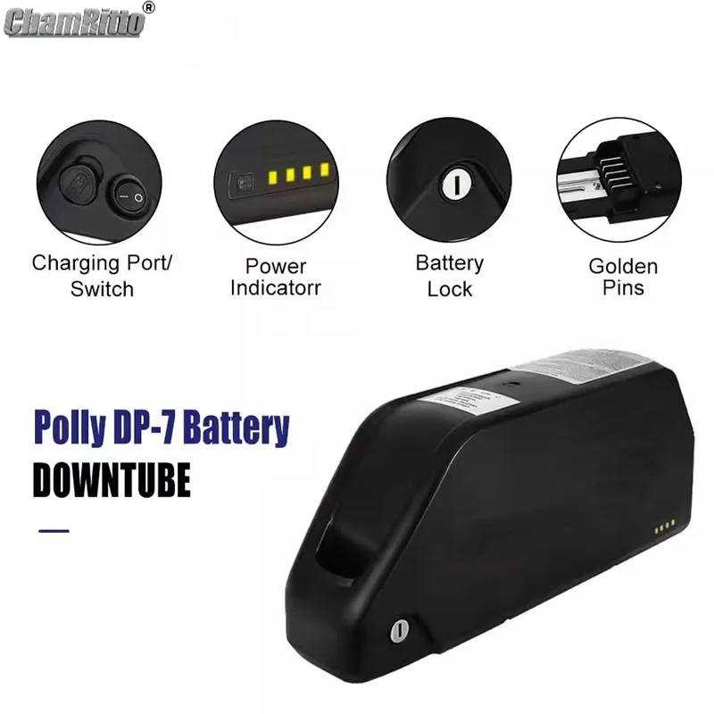 E bike cham-rider 36v 48v 52v  - đánh giá và giá Electric Bicycle Battery 72V 30Ah